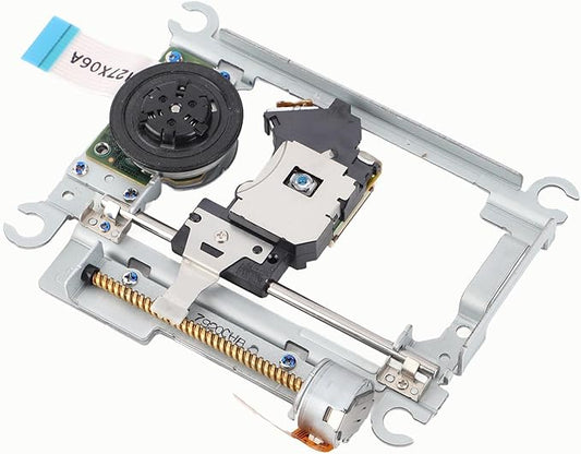 ZJchao PS2-Ersatzlinse für SCPH 77001/7700X - Optischer Tonabnehmer mit Aluminiumlegierung & sichtbarem Lichtband