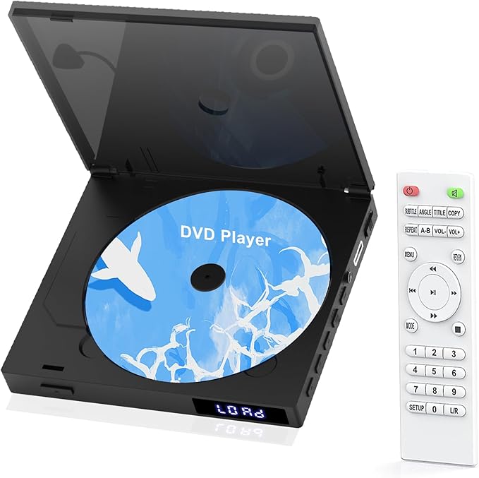 GAONAWAY Mini DVD Player 1080P HDMI, All-Region mit USB Playback & Fernbedienung, PAL/NTSC kompatibel – EDVD