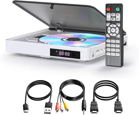 Arafuna DVD Player HDMI 1080P All Region, USB Eingang, AV-Ausgang, Fernbedienung inklusive
