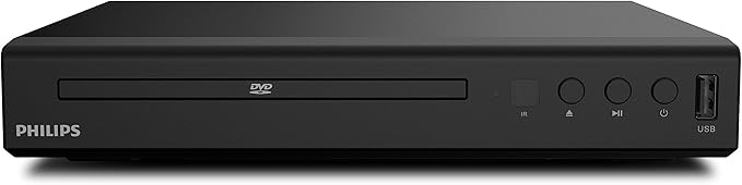 Elmarc DVD-Player TAEP200/20 - 2021 Modell - Für nahezu alle Disc-Formate - USB Media Link - Schwarz