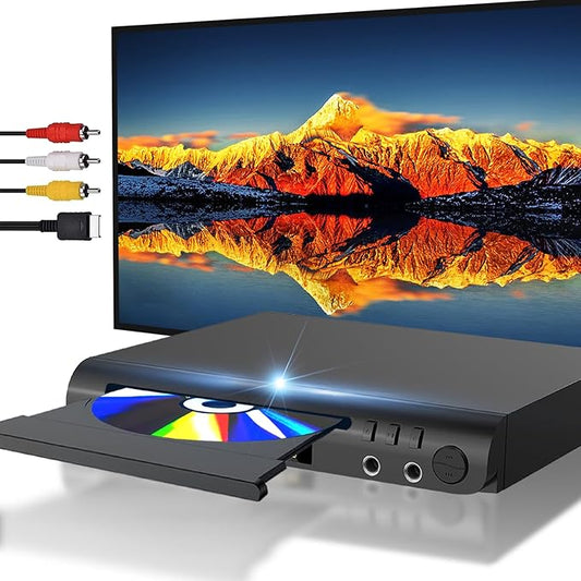 GAONAWAY HDMI DVD Player All Region Free mit Karaoke, USB, 1080p HD & HDMI/RCA Kabeln